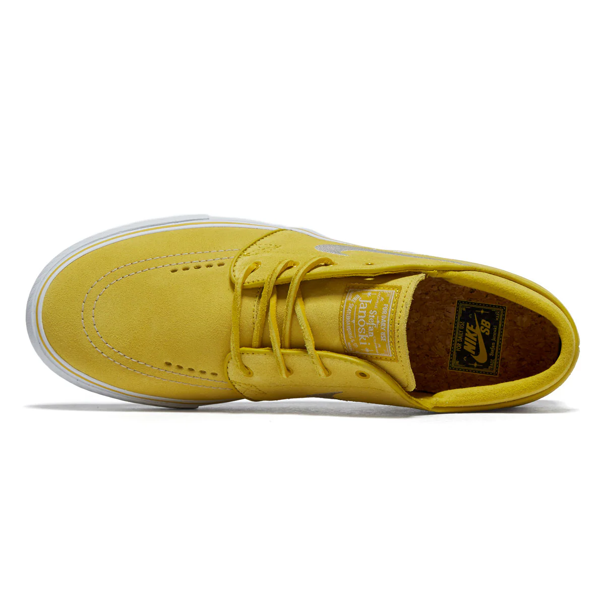 Nike SB Zoom Janoski OG+ Shoes - Saffron Quartz/Cream II/White - Image 3