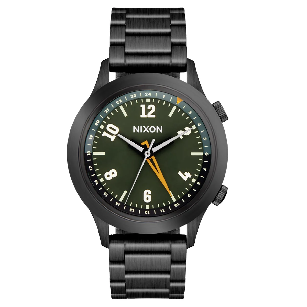 Nixon Drifter 40 Watch - Gunmetal/Kobu Green