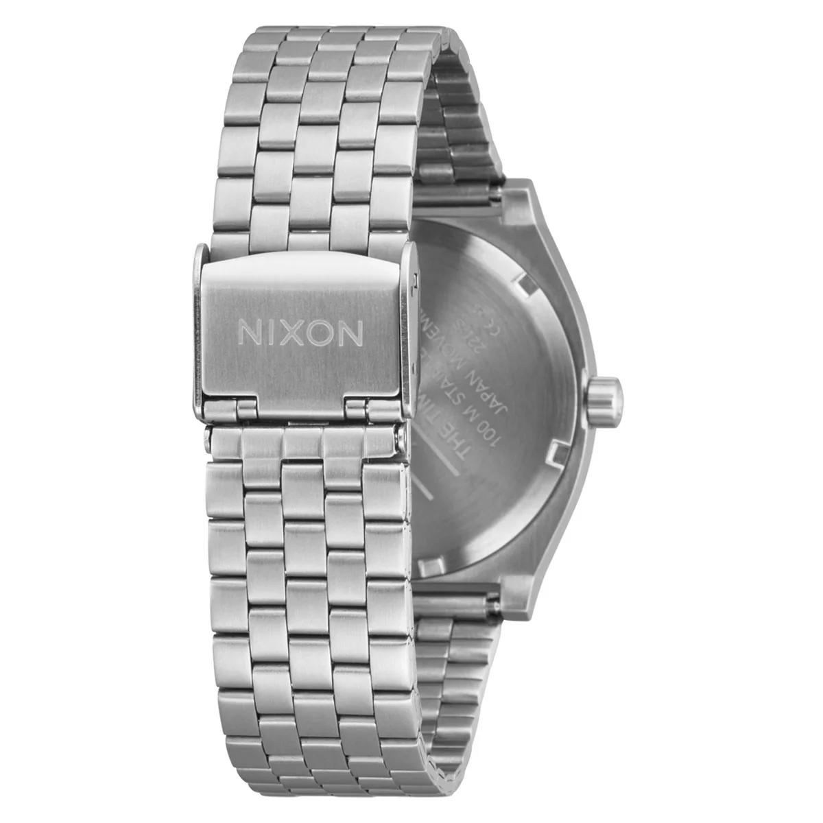 Nixon Time Teller Watch - Silver/Coral - Image 4