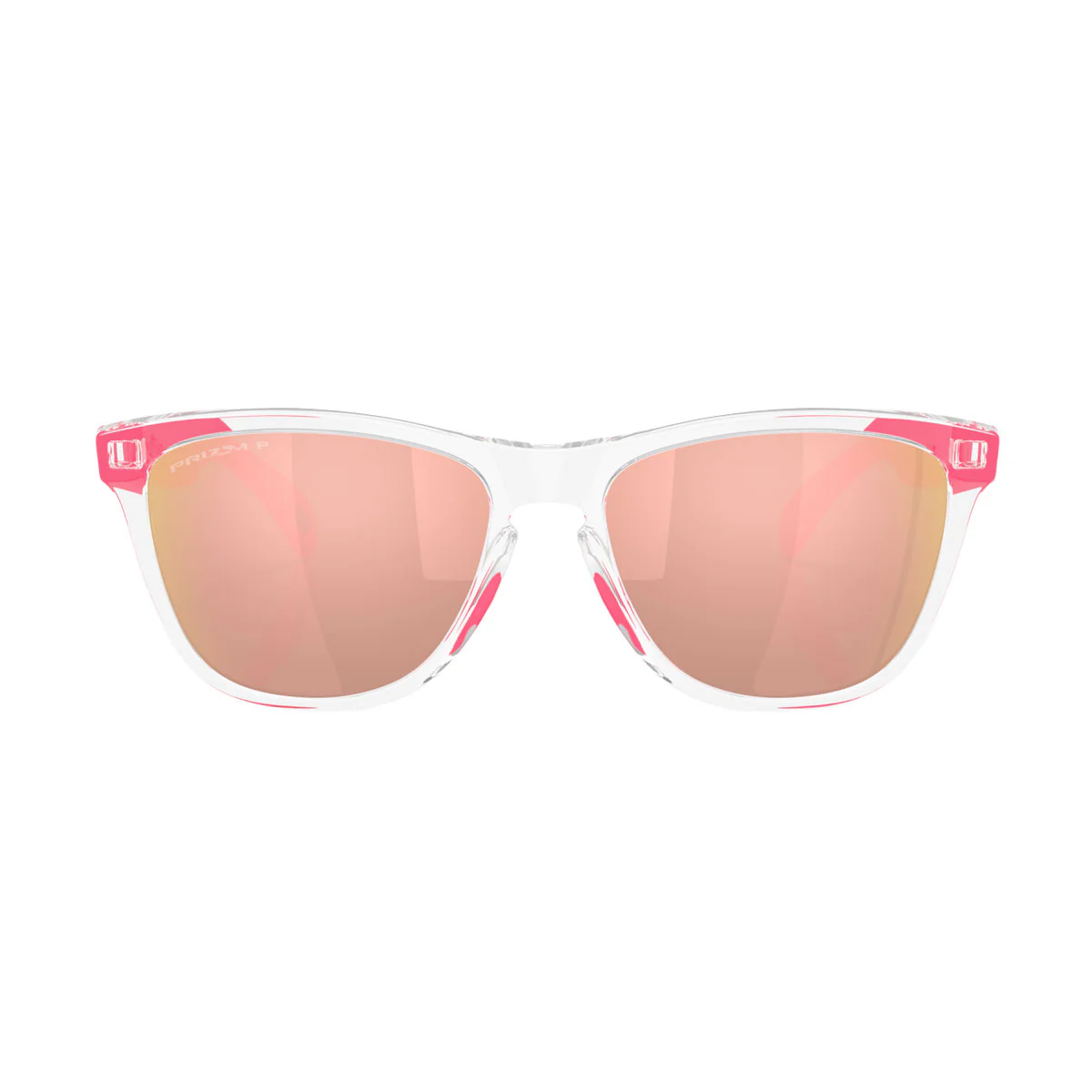 Oakley Frogskins Sunglasses - Clear/PRIZM Rose Gold Lens