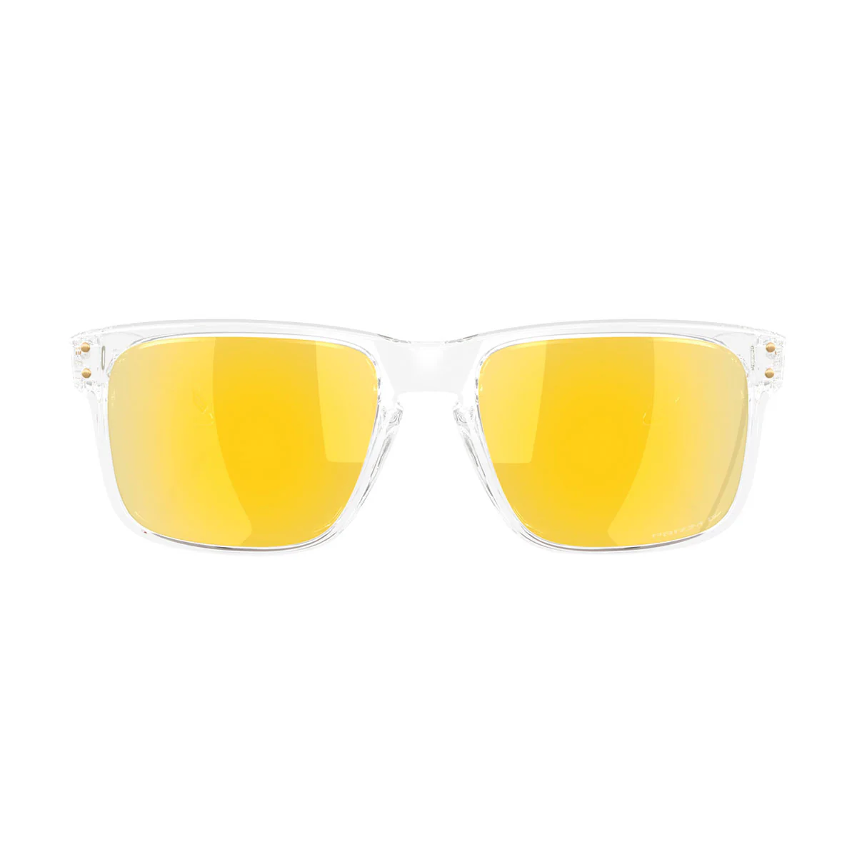 Oakley Holbrook Sunglasses - Clear/PRIZM 24k Polarized Lens