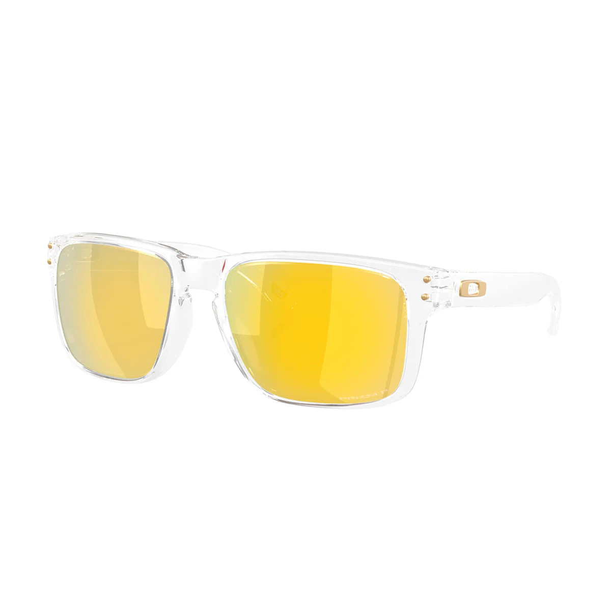 Oakley Holbrook Sunglasses - Clear/PRIZM 24k Polarized Lens - Image 2