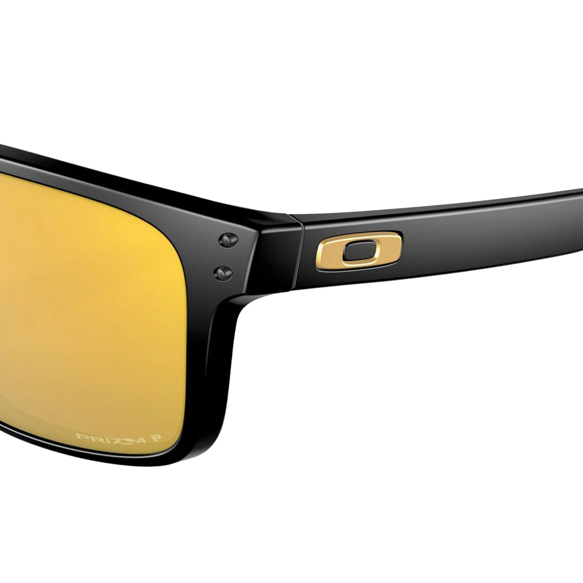 Oakley Holbrook XL Sunglasses - Matte Black/PRIZM 24k Polarized Lens - Image 5