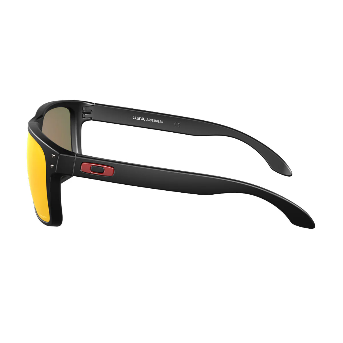 Oakley Holbrook XL Sunglasses - Matte Black/PRIZM Ruby Lens - Image 3