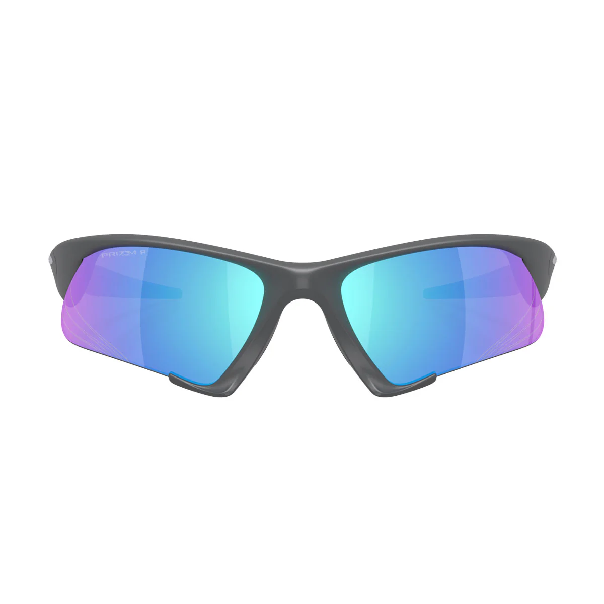 Oakley Suture Jacket Sunglasses - Matte Carbon/PRIZM Sapphire Polarized Lens
