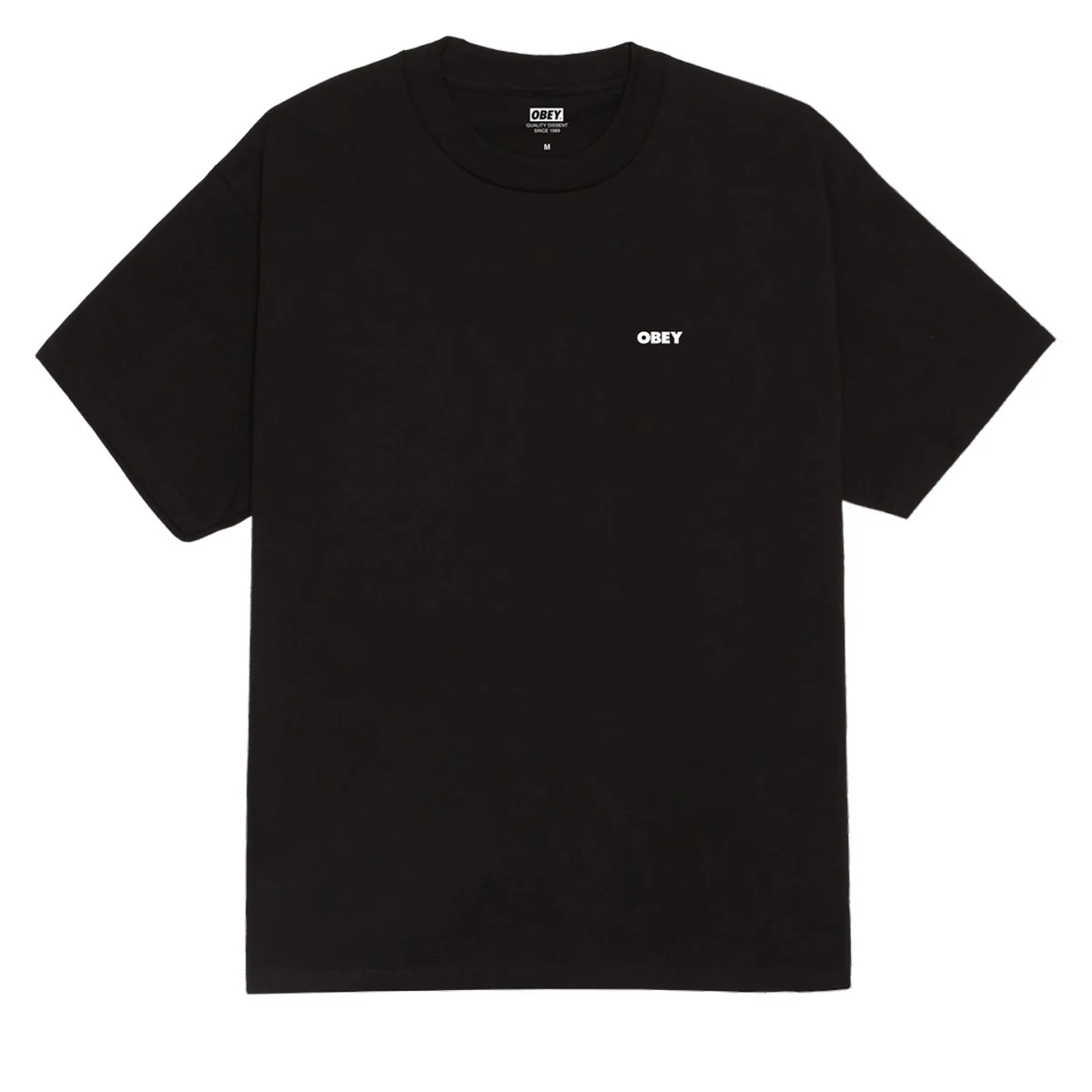 Obey Chalky Icon T-Shirt - Black - Image 2