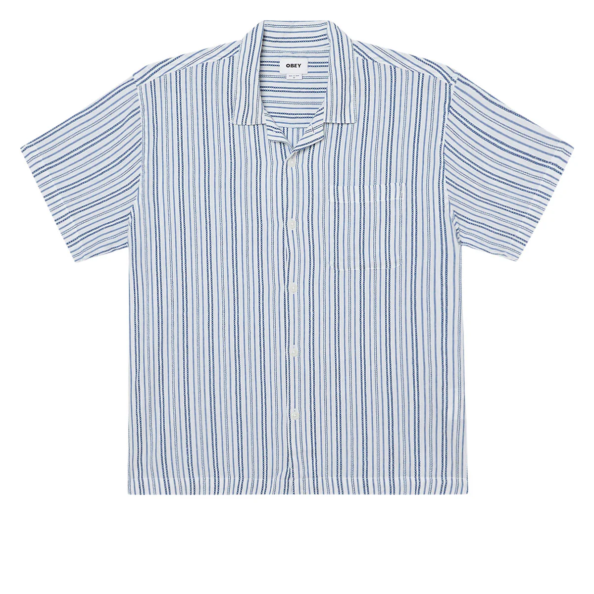 Obey Evans Woven Shirt - White Multi