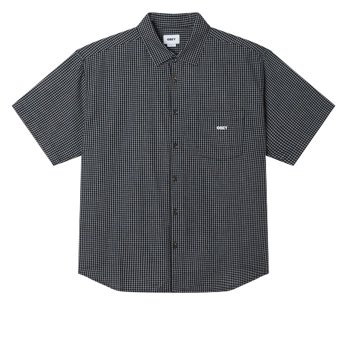 Obey Frank Woven Shirt - Black Multi