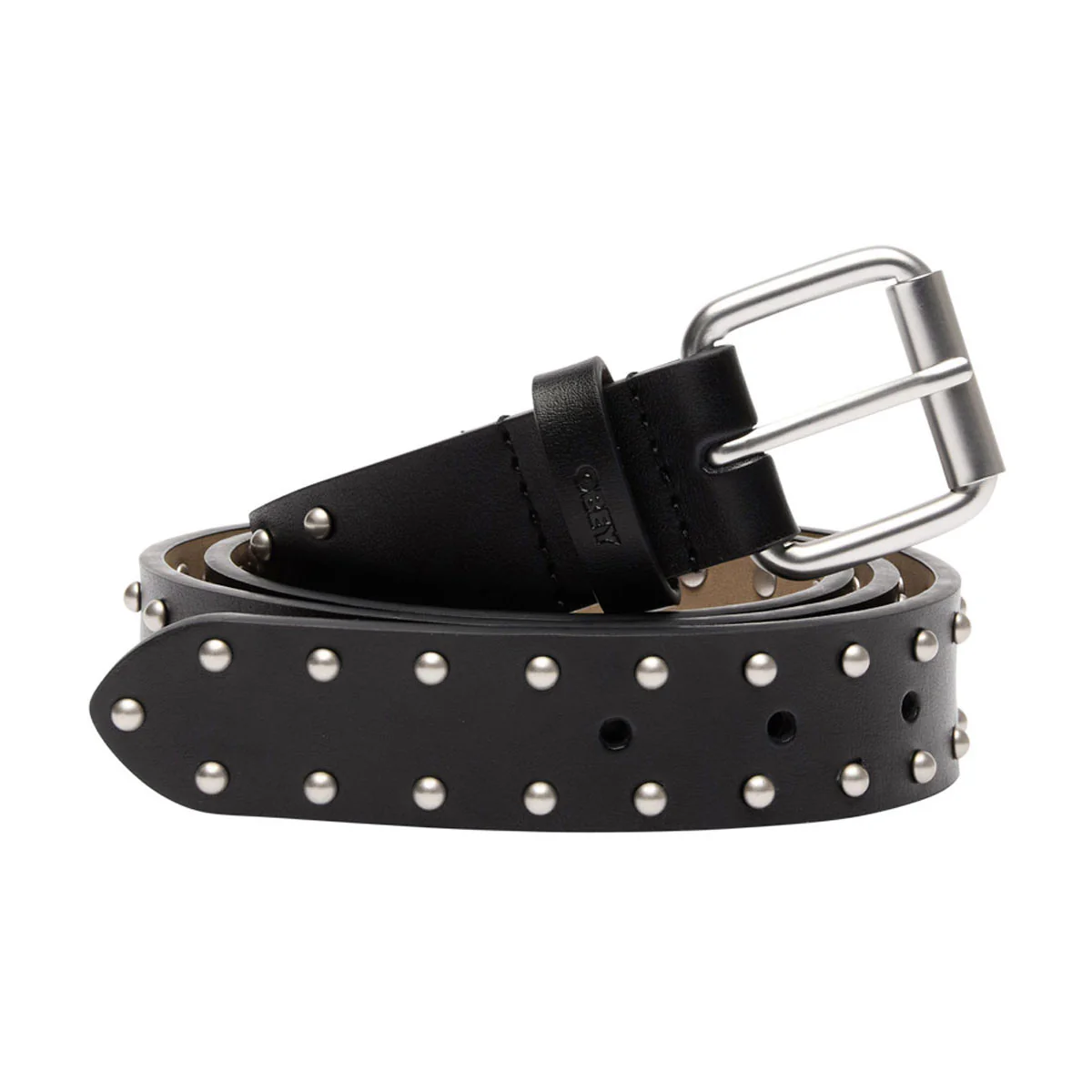 Obey Mini Dome Studded Belt - Black
