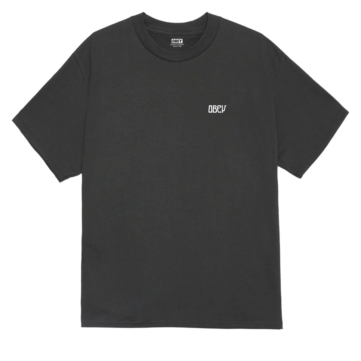 Obey Peace Now Butterflies T-Shirt - Vintage Black - Image 2