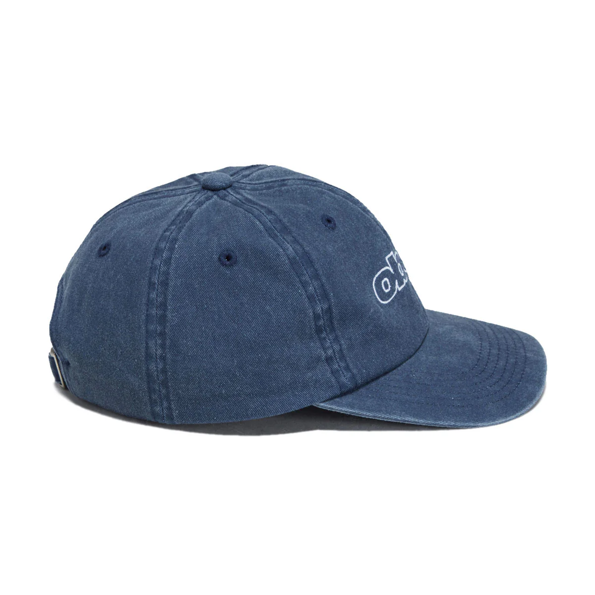 Obey Pigment Slanted 6 Panel Snapback Hat - Pigment Navy - Image 3