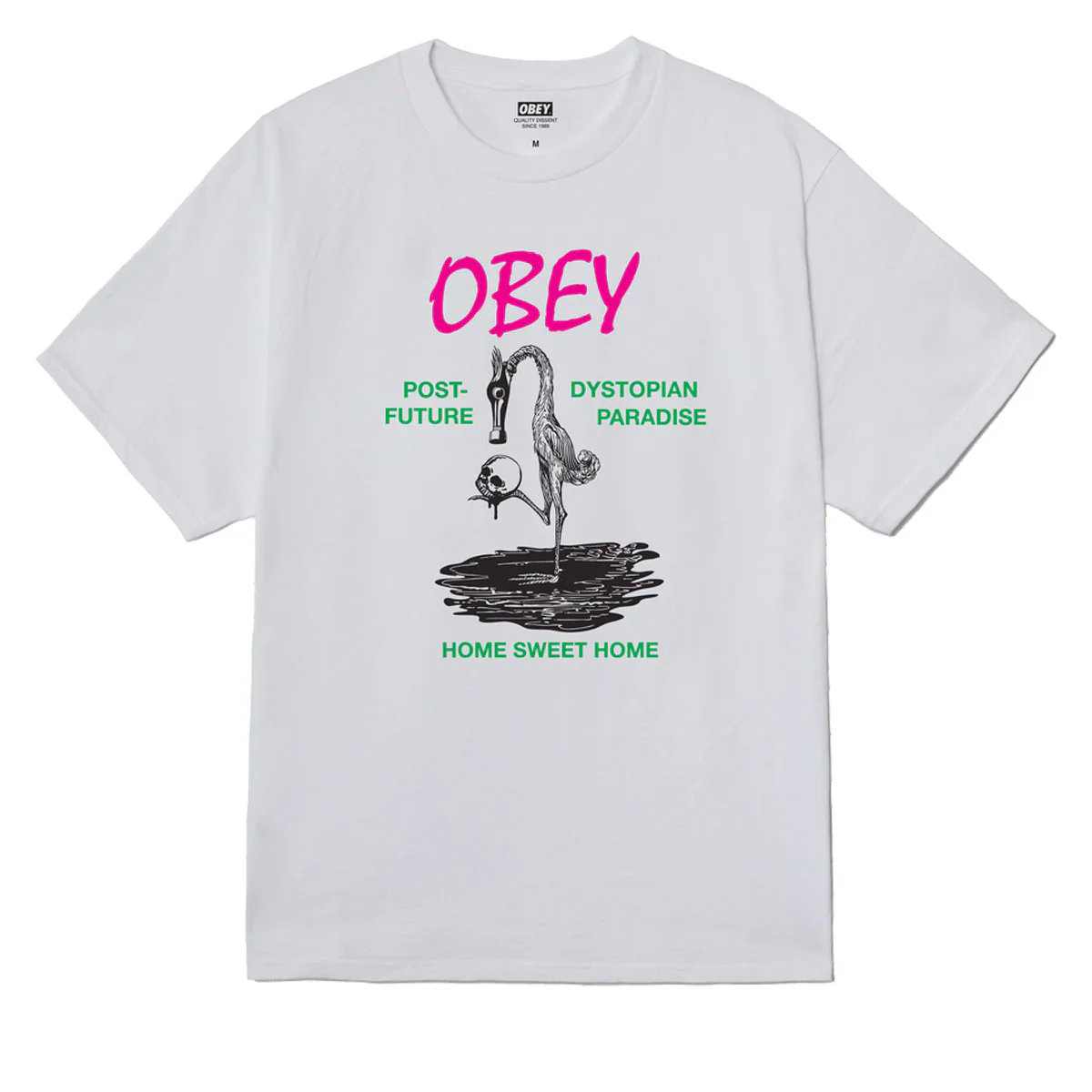 Obey Post Future T-Shirt - White