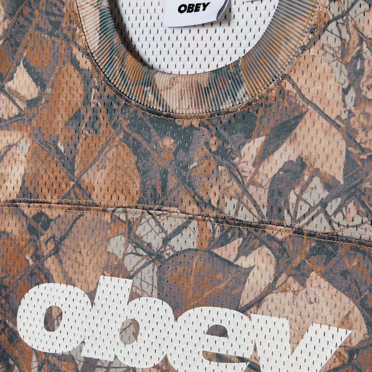 Obey Practice Jersey - Fence Camo - Image 3