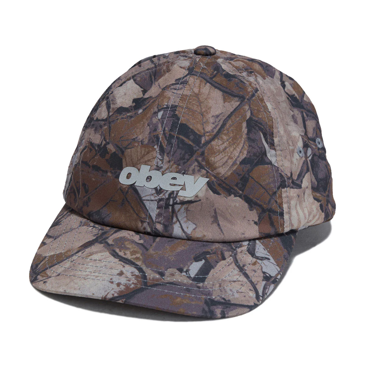 Obey Sahara 6 Panel Trail Hat - Fence Camo Multi - Image 4
