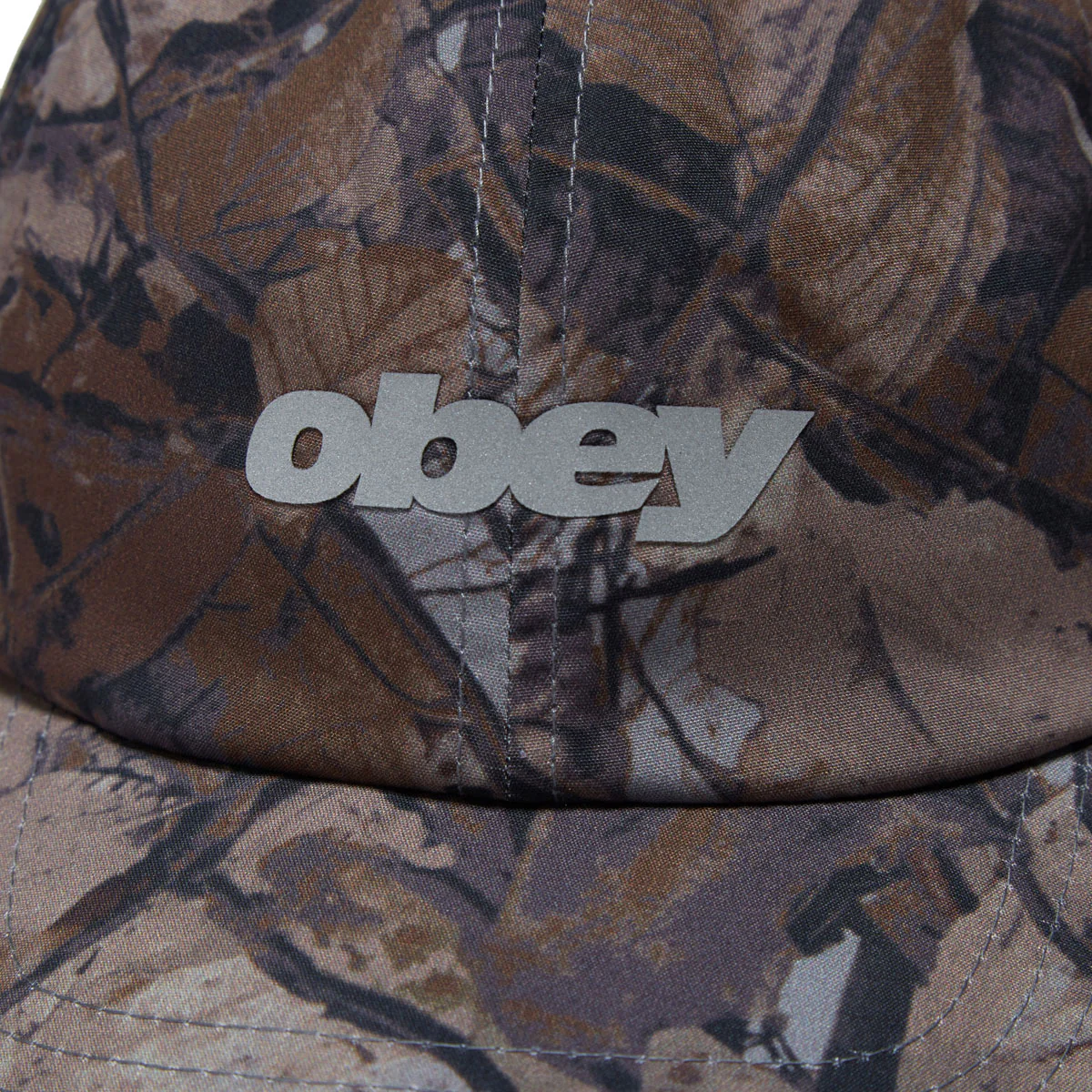 Obey Sahara 6 Panel Trail Hat - Fence Camo Multi - Image 5