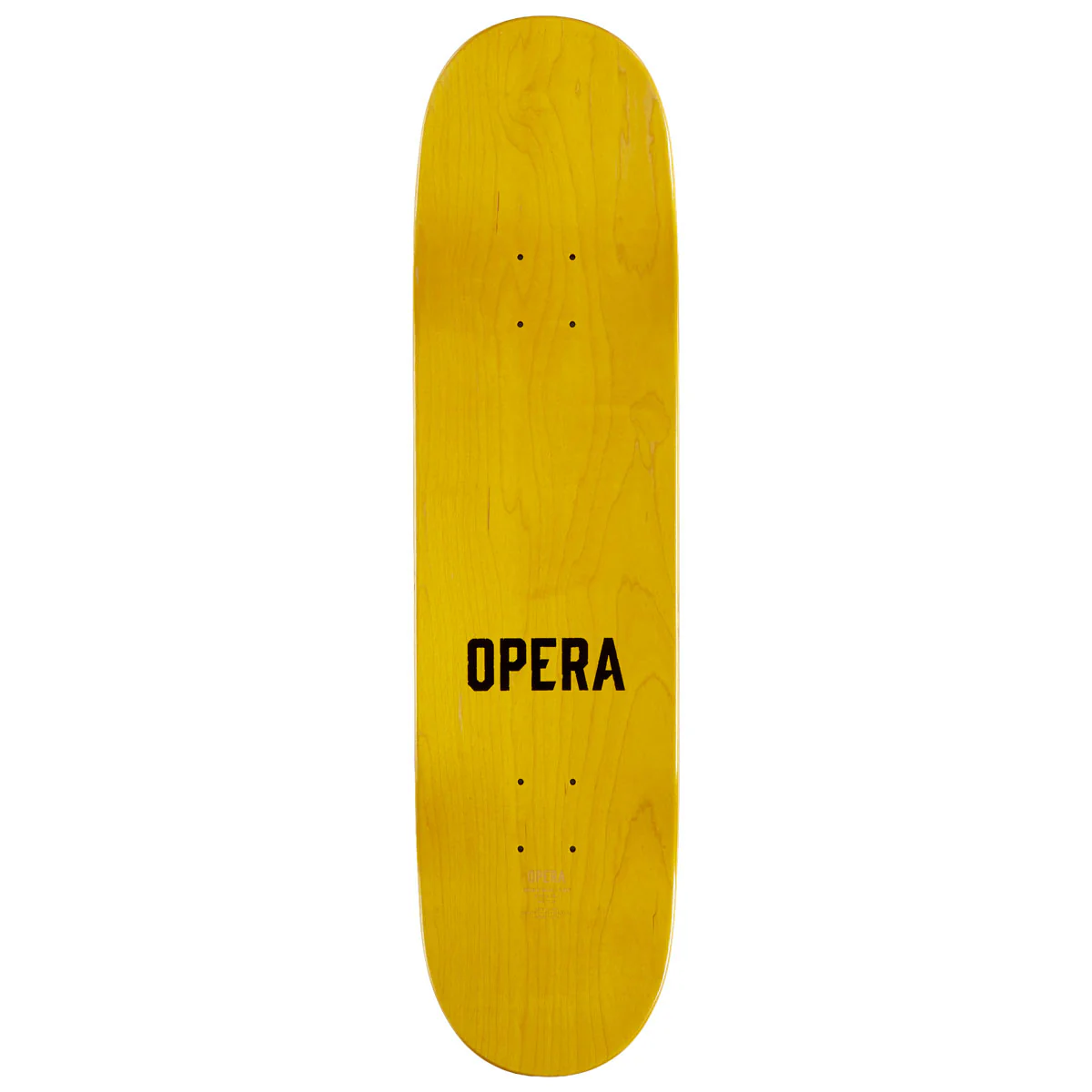 Opera Face EX7 Skateboard Deck - Holographic Blue - 8.25" - Image 2