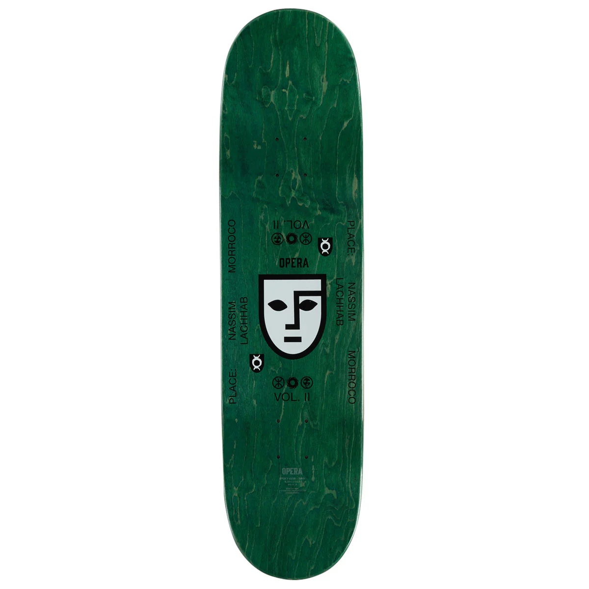 Opera Nassim Lachhab Crypto EX7 Skateboard Deck - 8.375" - Image 2