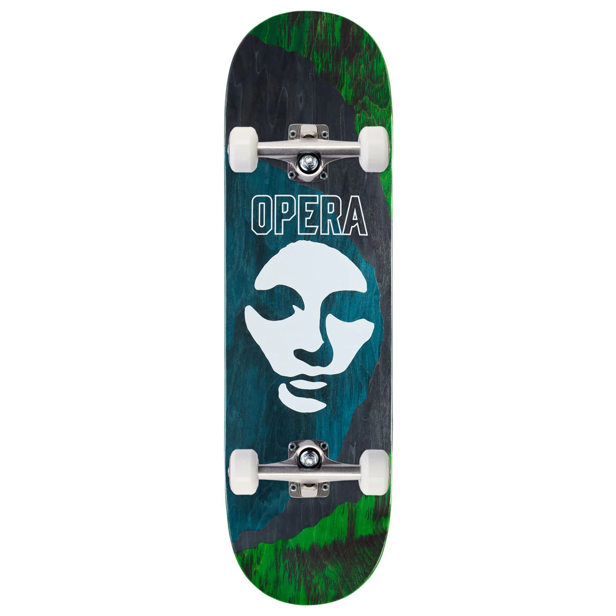 Opera Triple Torn Big Mask EX7 Skateboard Complete - 9.00"