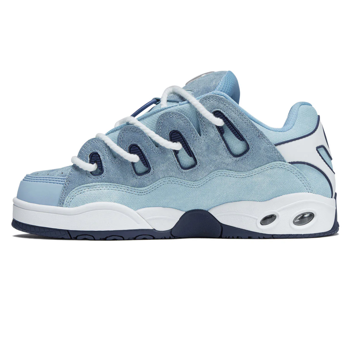 Osiris D3 OG Shoes - Denim/White/Blue - Image 2