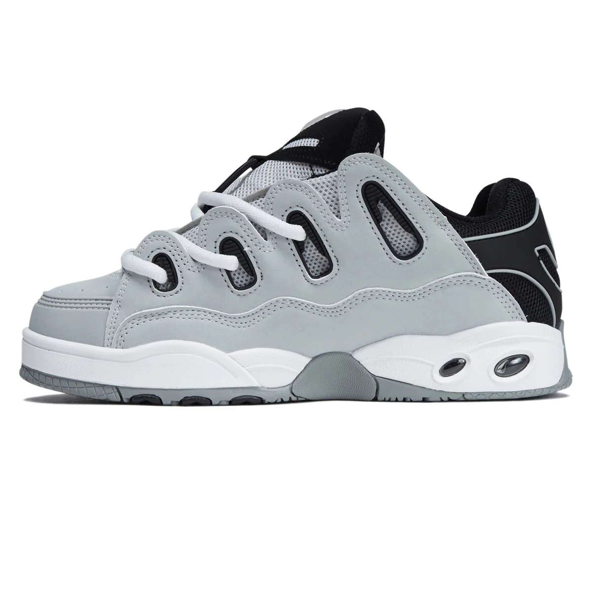 Osiris D3 OG Shoes - Grey/Black/White - Image 2