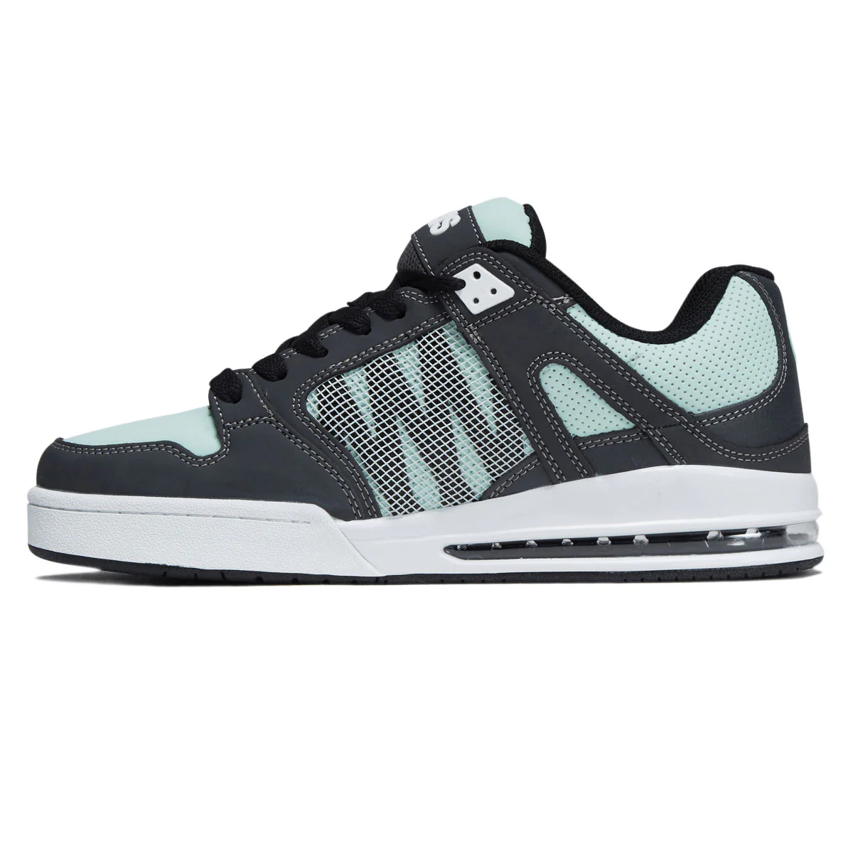Osiris Pixel Shoes - Charcoal/Mint/White - Image 2