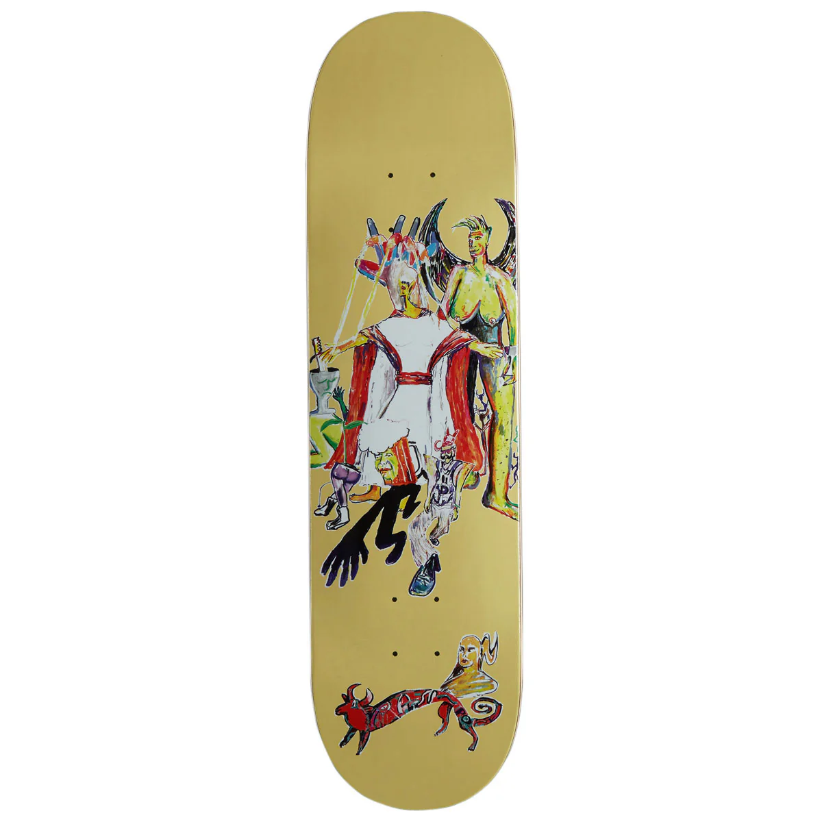 Passport Heaven & Hell Series Bull Skateboard Deck - 8.25"