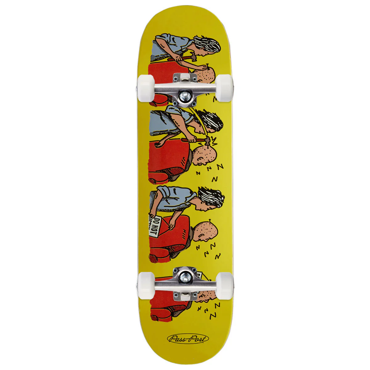 Passport Over It Series DND Skateboard Complete - 8.25"