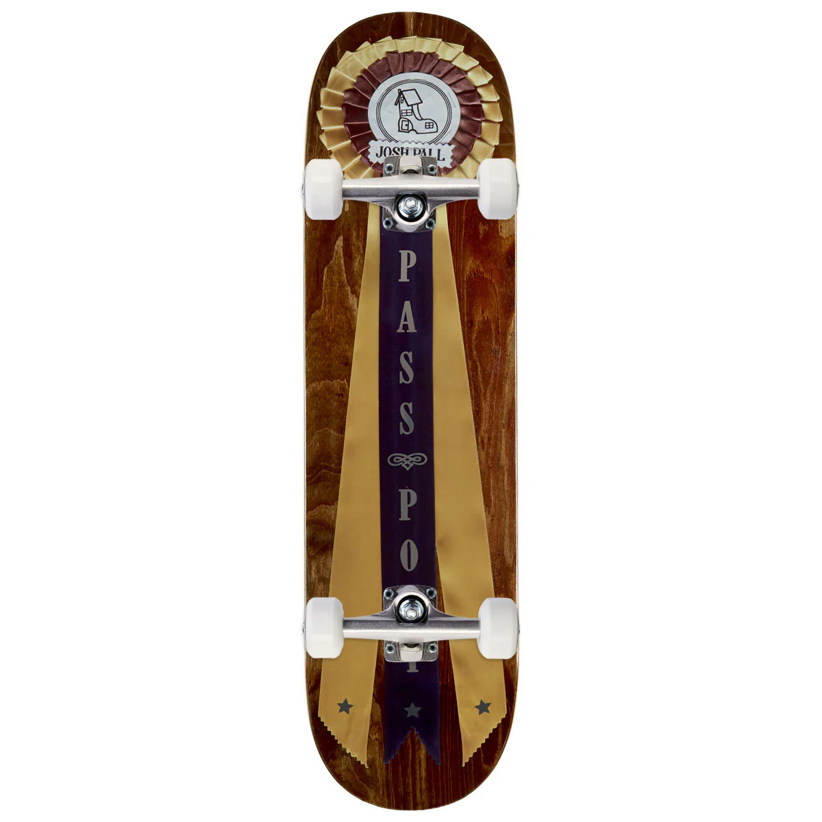 Passport Rosette Series Josh Skateboard Complete - 8.375"
