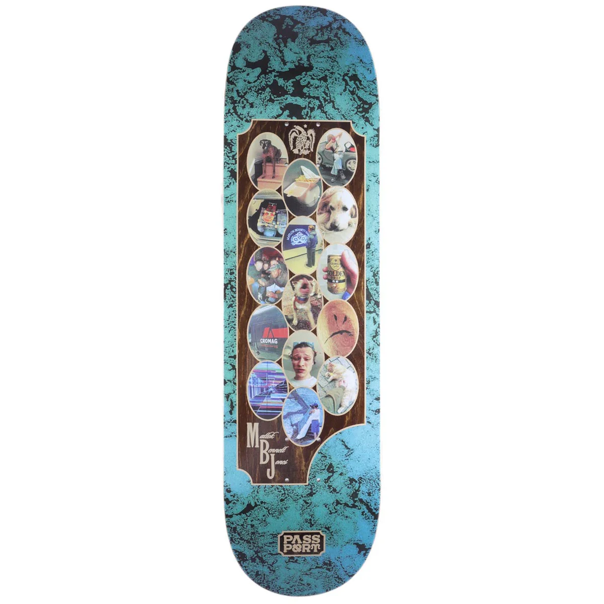 Passport Yearbook Matlok Skateboard Deck - 8.25"