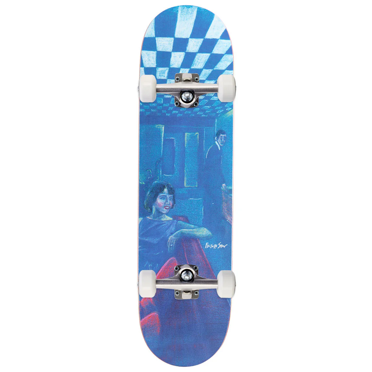 Picture Show Blue Lodge Skateboard Complete - 8.38"