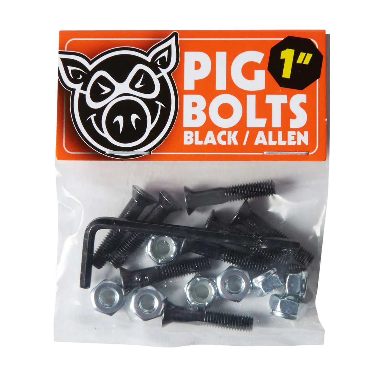 Pig Allen Hardware - Black - 1"