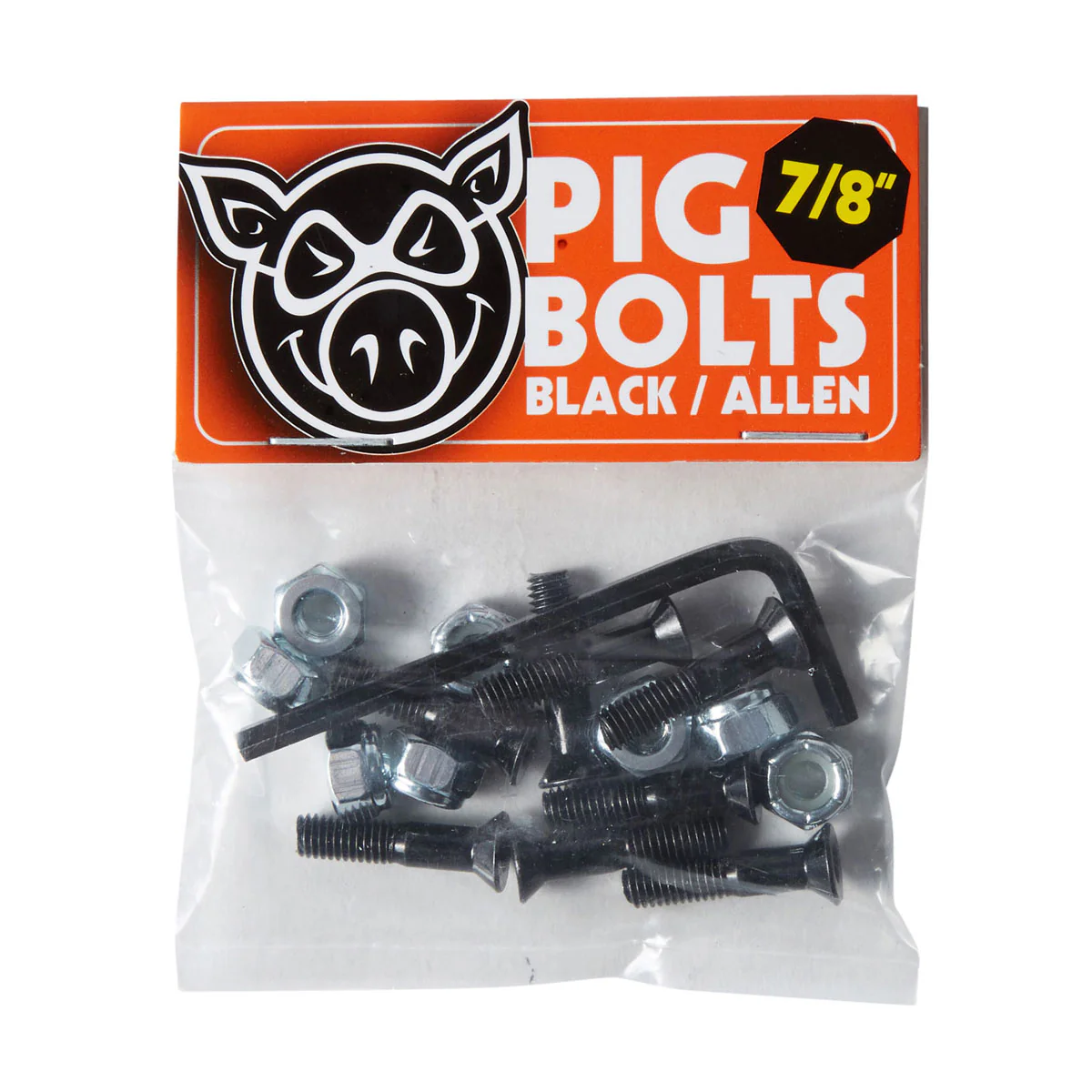 Pig Allen Hardware - Black - 7/8"