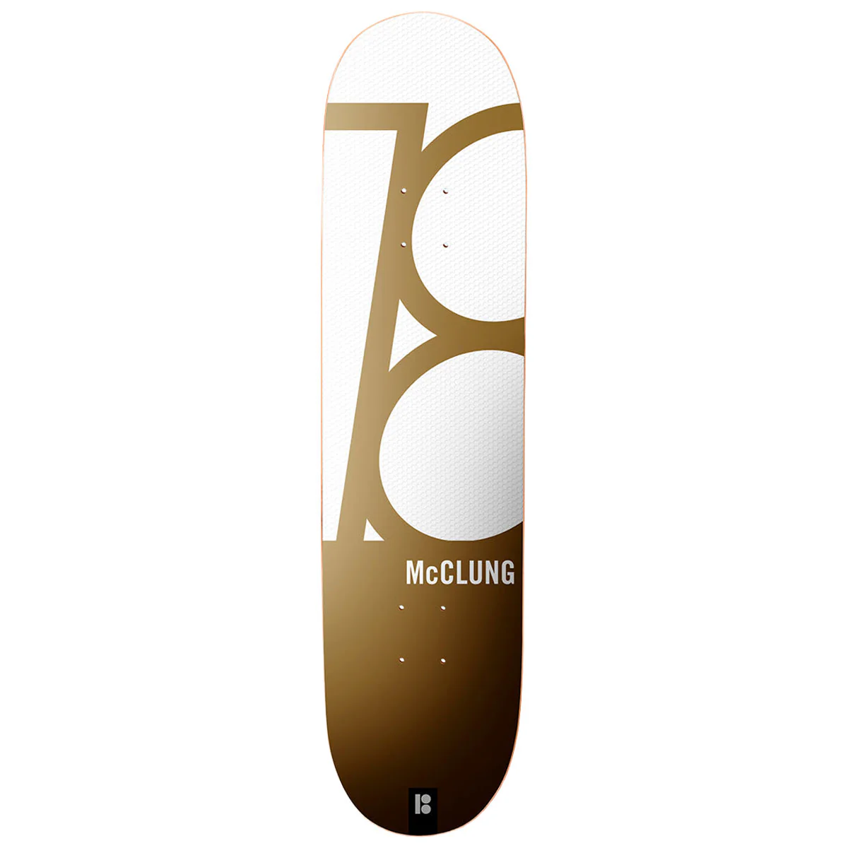 Plan B Angled Mcclung Skateboard Deck - 8.25"