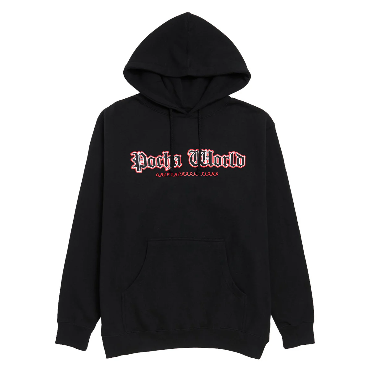Pocha World Shop Hoodie - Black