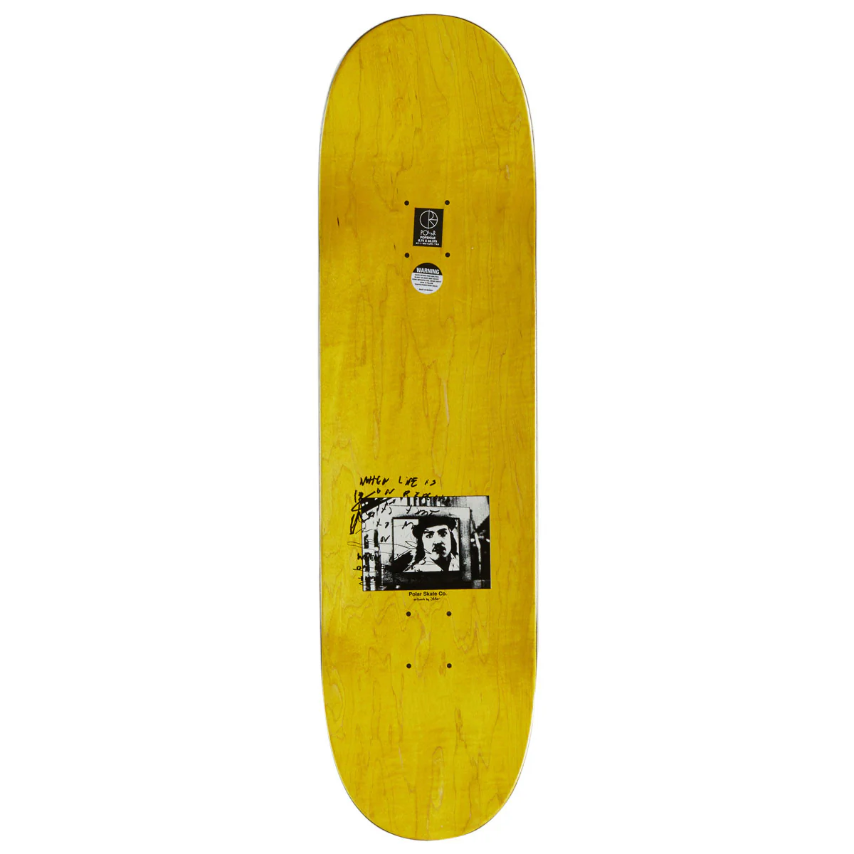 Polar Alv Markisches Museum Skateboard Deck - 8.75" - Image 2