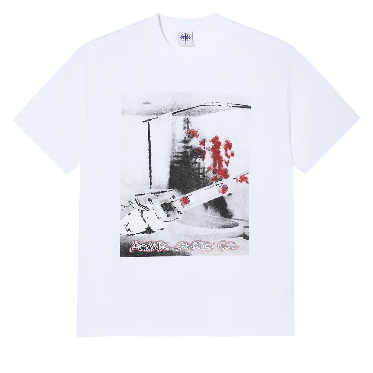 Polar Chainsaw T-Shirt - White