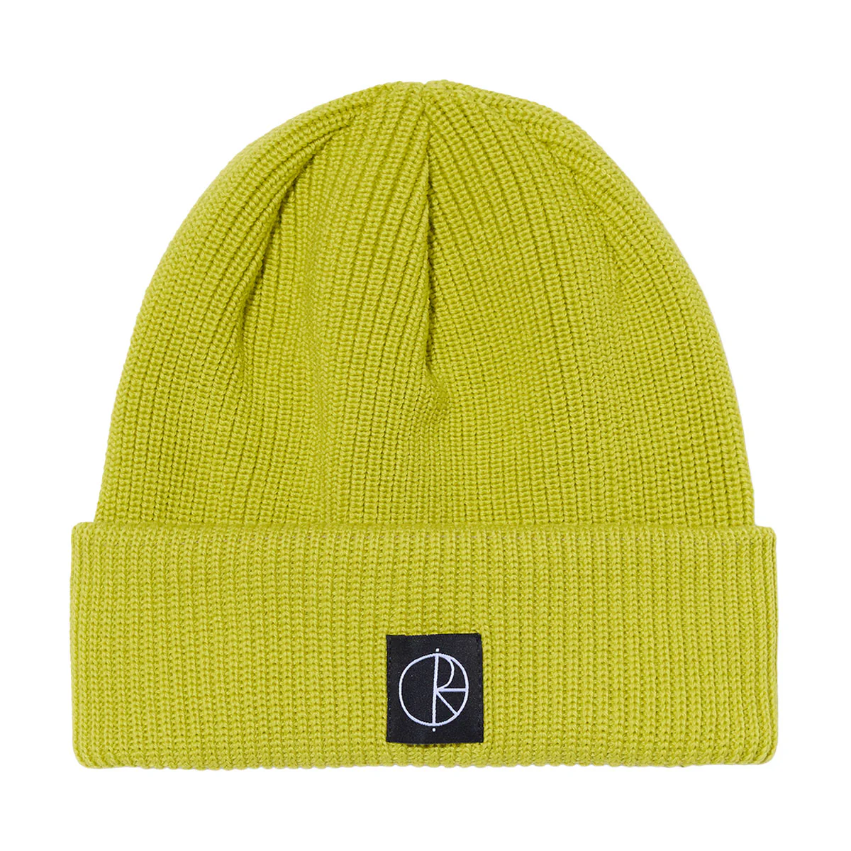 Polar Double Fold Merino Beanie - Moss Green