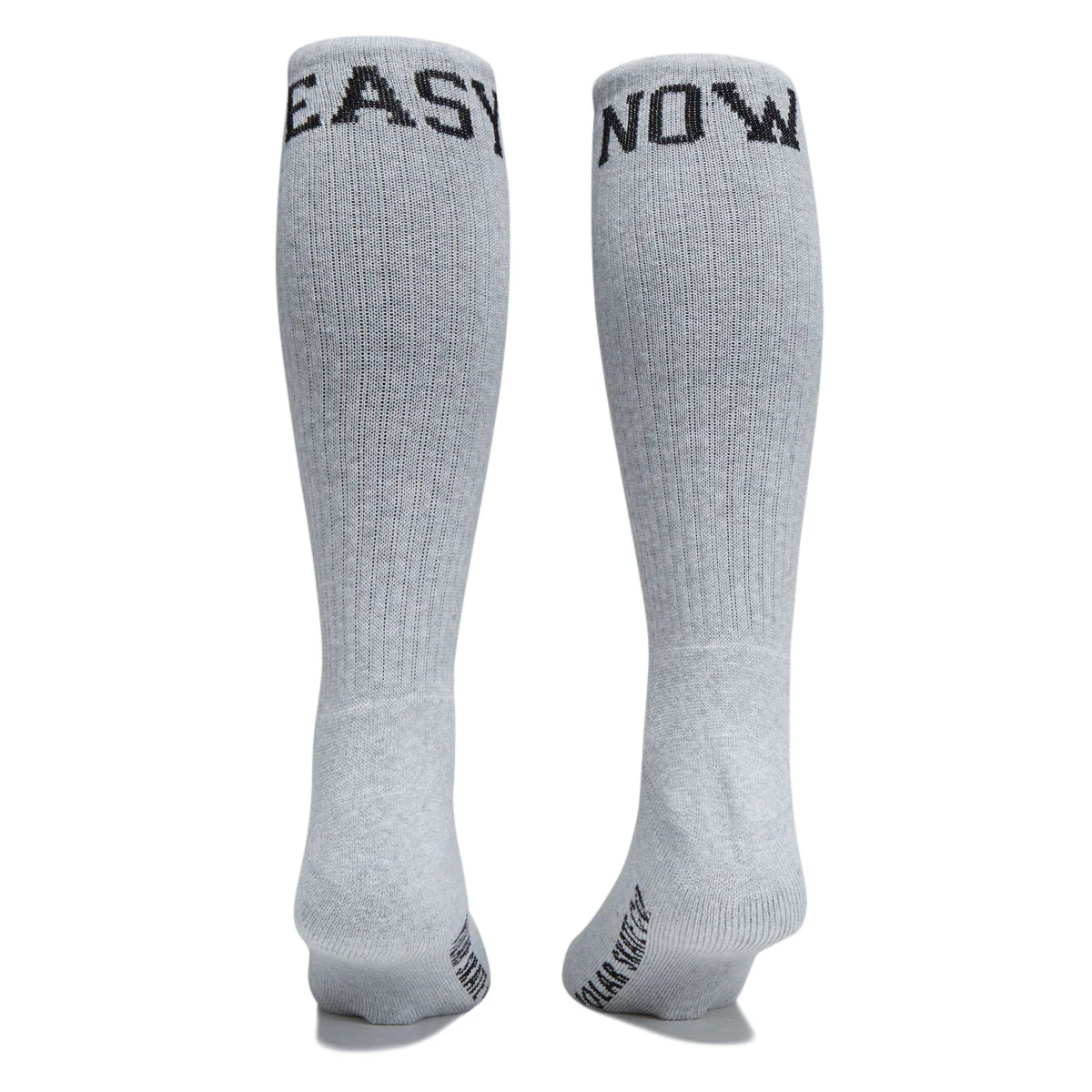 Polar Easy Now Long Rib Socks - Heather Grey - Image 2