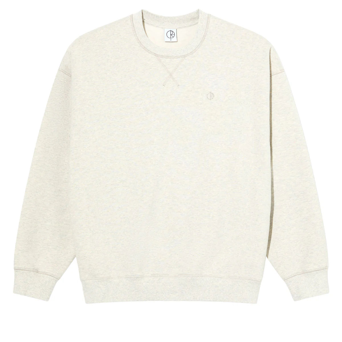 Polar Frankie Crewneck Sweatshirt - Ivory Grey Melange