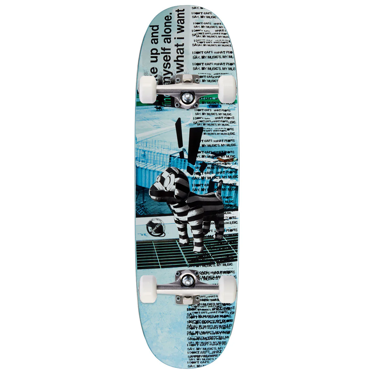 Polar Jamie Platt My Music Eyeball Shape Skateboard Complete - 8.85"