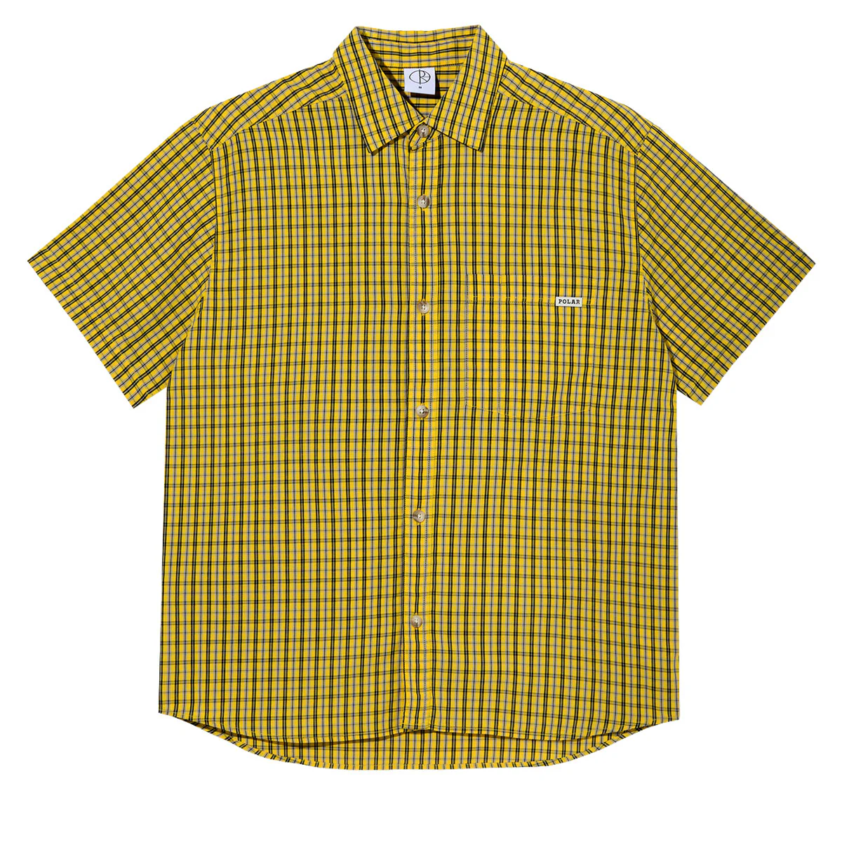 Polar Mitchell Shirt - Lemon/Black