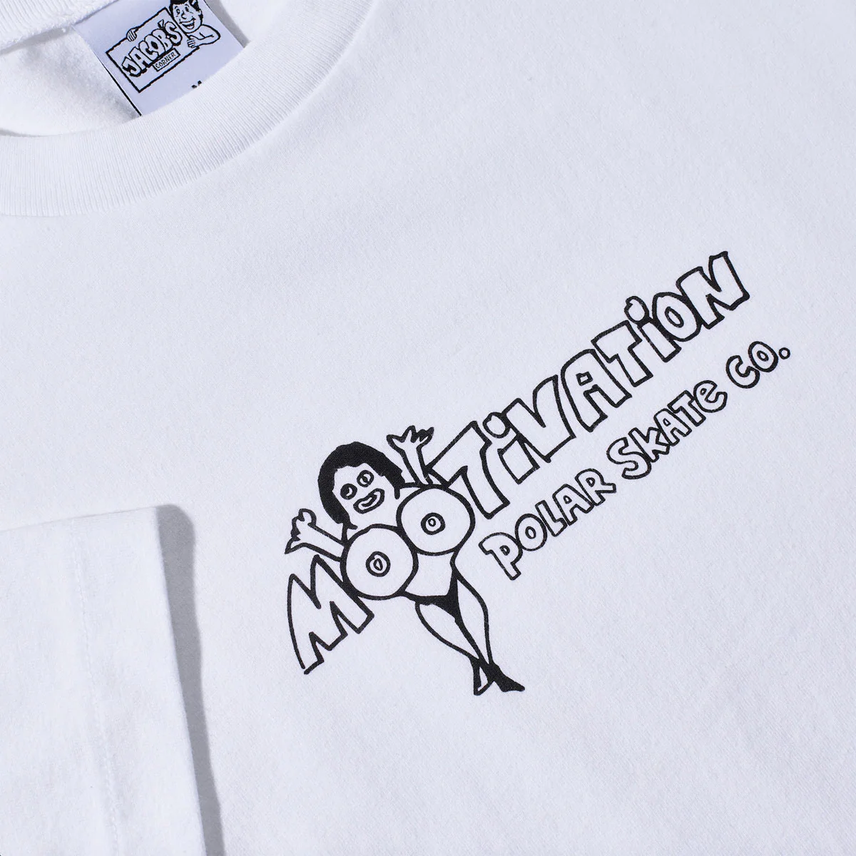 Polar Motivation Band T-Shirt - White - Image 2