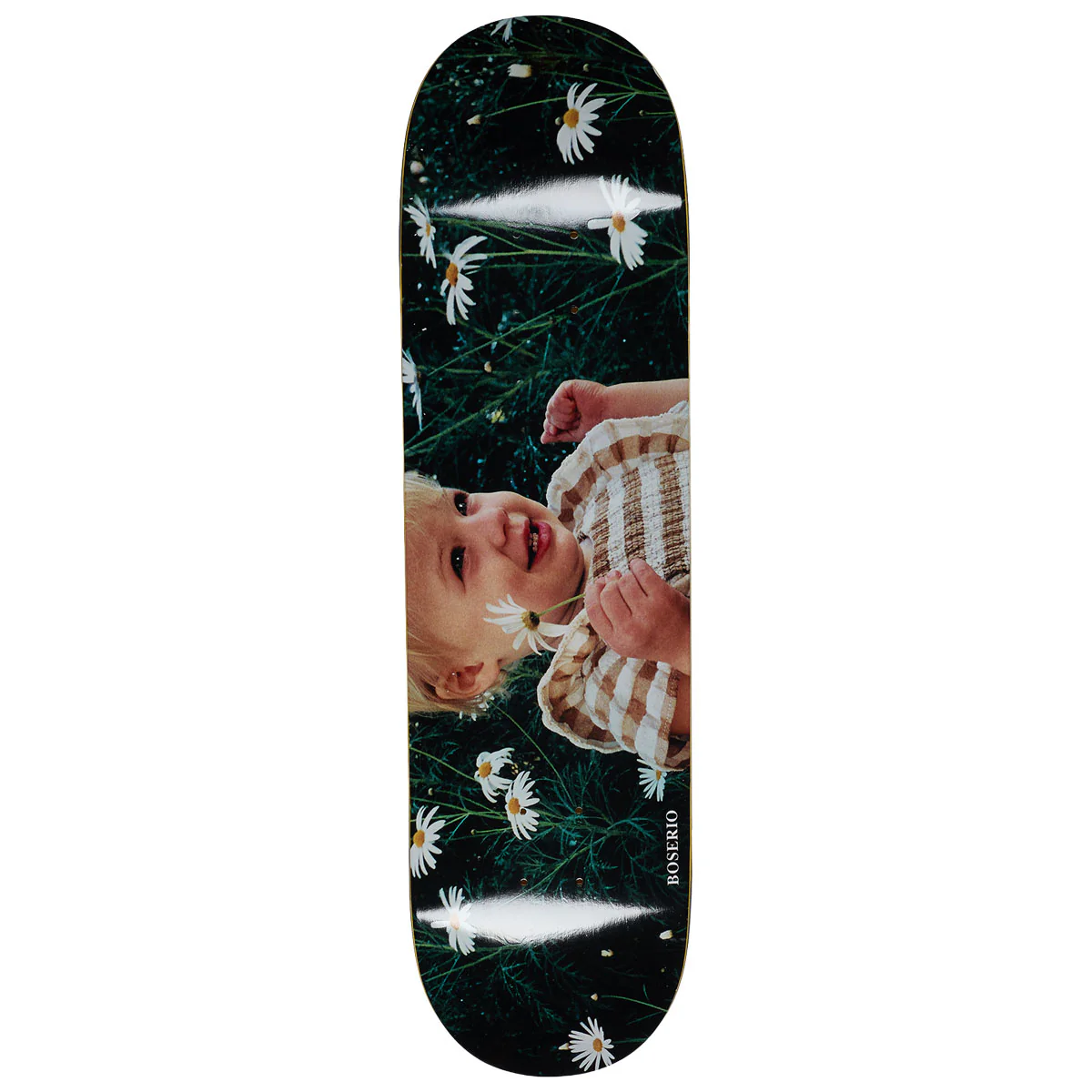Polar Nick Boserio Cleo & Daisy Short Skateboard Deck - 8.50"