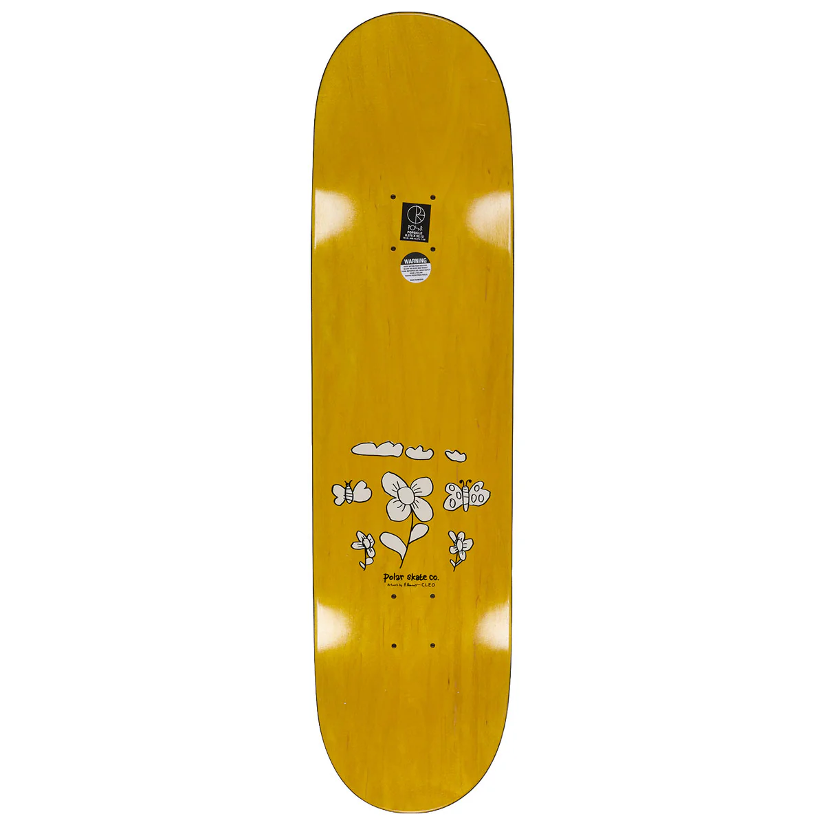 Polar Nick Boserio Cleo & Daisy Skateboard Deck - 8.375" - Image 2