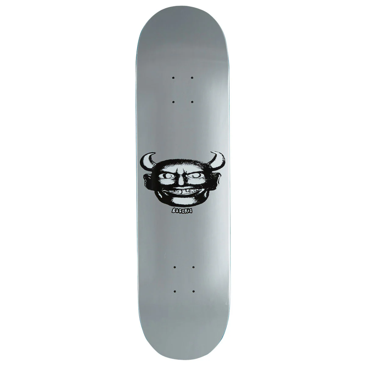 Polar Nick Boserio Silver Devil Skateboard Deck - 8.25"
