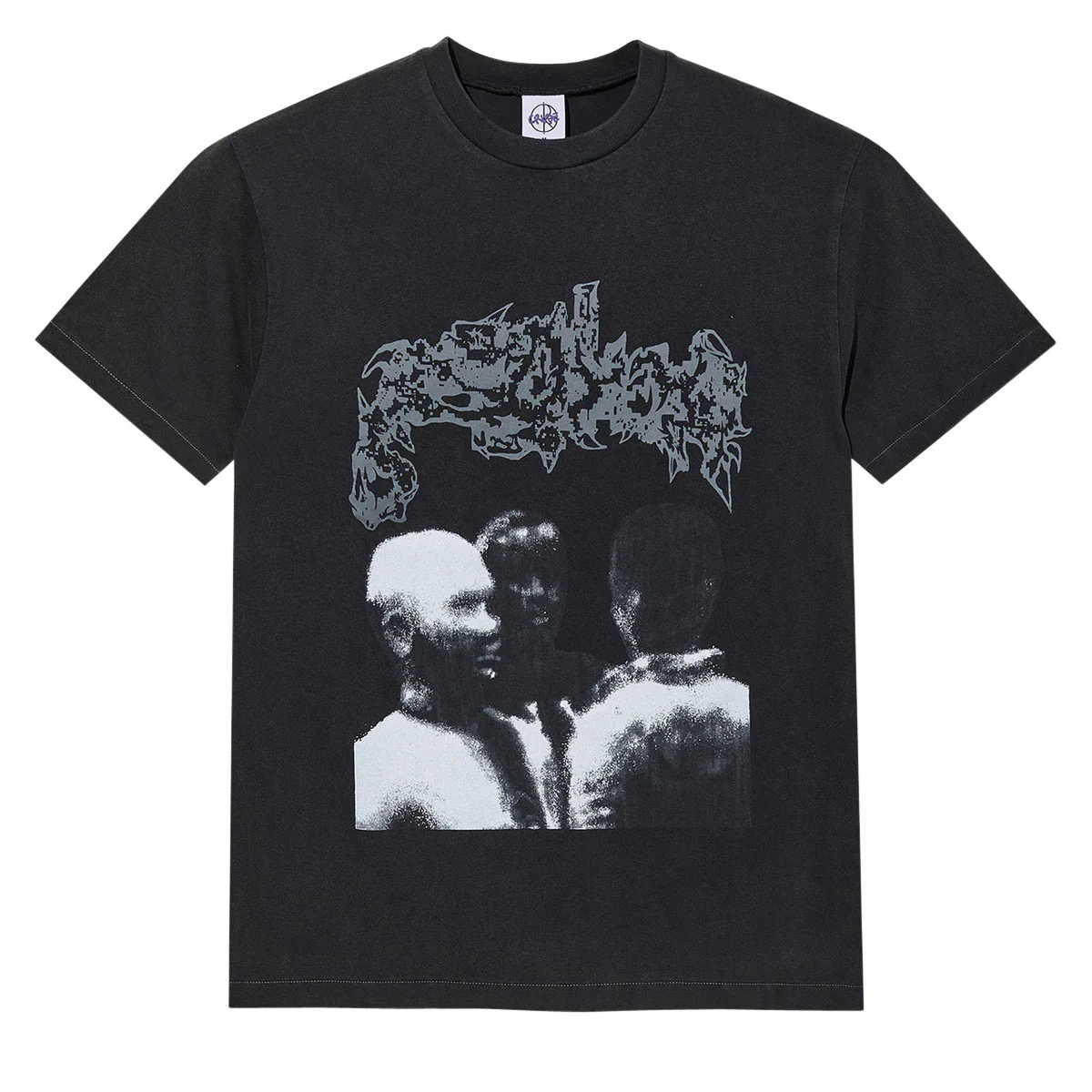 Polar Overhead Band T-Shirt - Silver Black