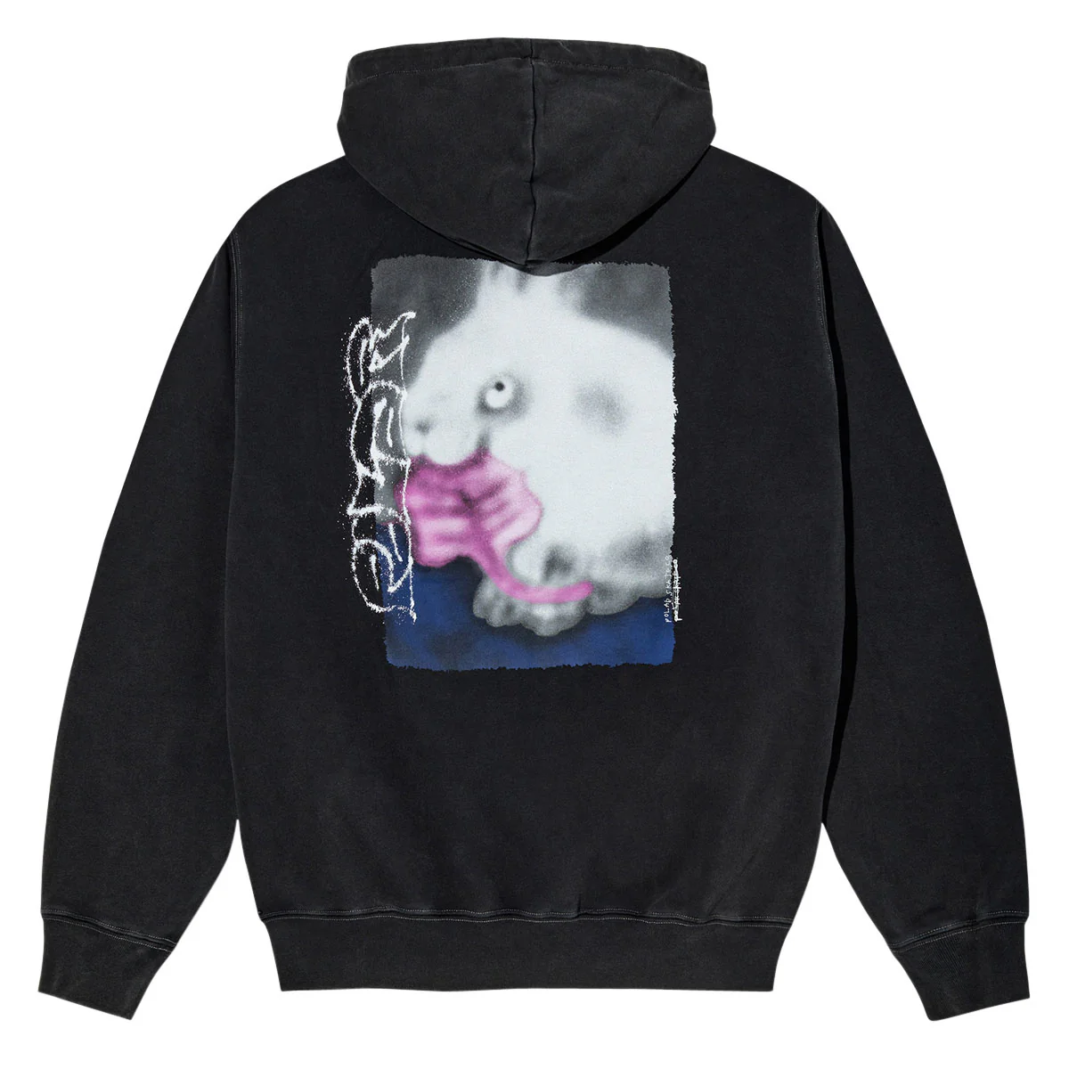 Polar Rabbit Dave Hoodie - Silver Black