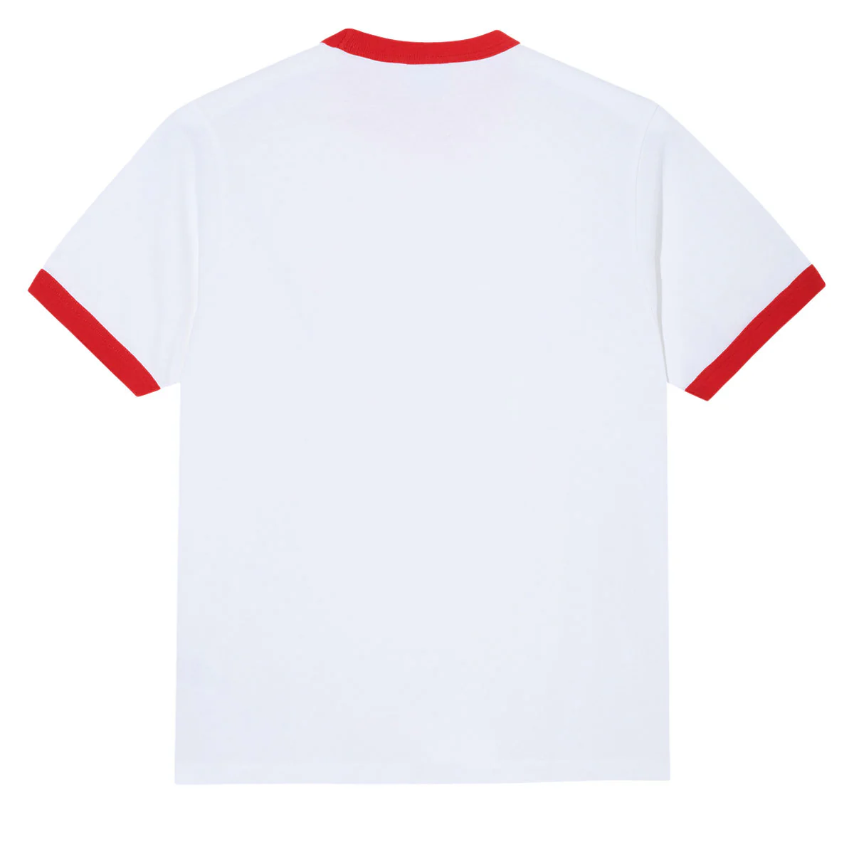 Polar Ringer T-Shirt - White/Red - Image 3
