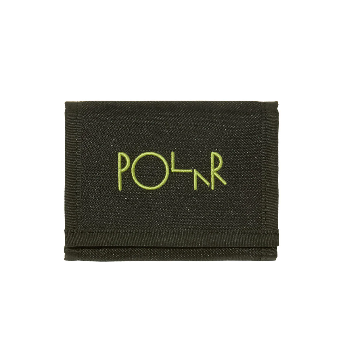 Polar Script Logo Key Wallet - Black/Lime