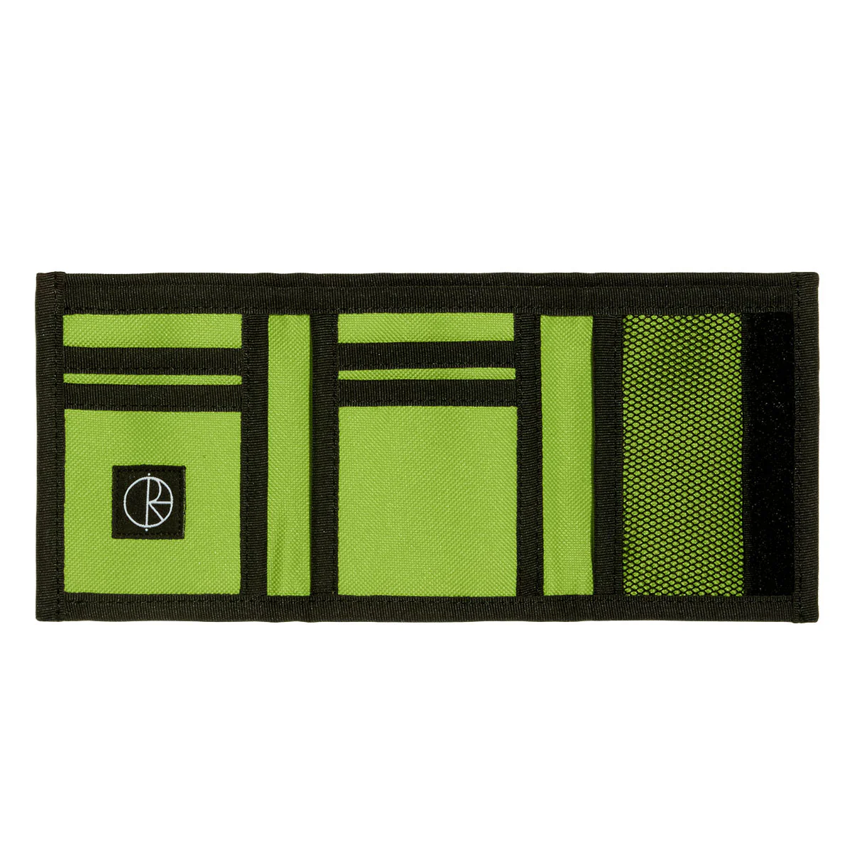 Polar Script Logo Key Wallet - Black/Lime - Image 3